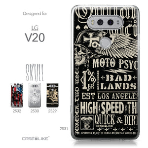 LG V20 case Art of Skull 2531 Collection | CASEiLIKE.com