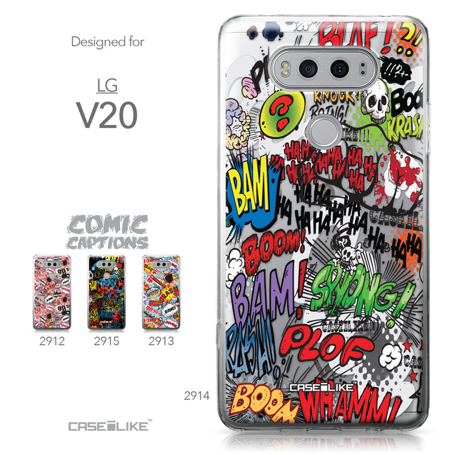 LG V20 case Comic Captions 2914 Collection | CASEiLIKE.com