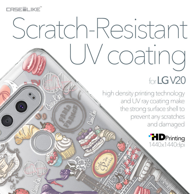 LG V20 case Paris Holiday 3907 with UV-Coating Scratch-Resistant Case | CASEiLIKE.com