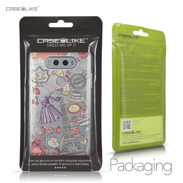LG V20 case Paris Holiday 3907 Retail Packaging | CASEiLIKE.com