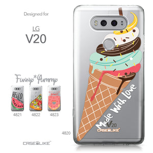 LG V20 case Ice Cream 4820 Collection | CASEiLIKE.com