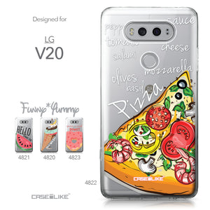 LG V20 case Pizza 4822 Collection | CASEiLIKE.com