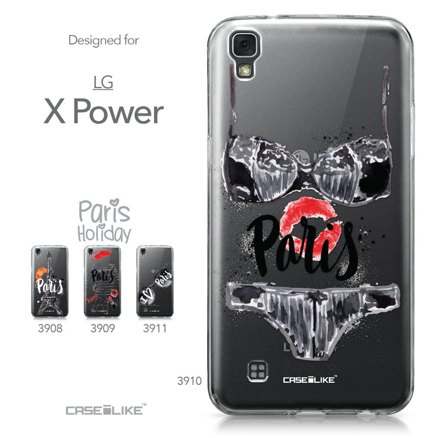 LG X Power case Paris Holiday 3910 Collection | CASEiLIKE.com