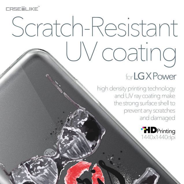 LG X Power case Paris Holiday 3910 with UV-Coating Scratch-Resistant Case | CASEiLIKE.com