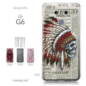 LG G6 case Art of Skull 2522 Collection | CASEiLIKE.com