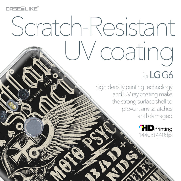 LG G6 case Art of Skull 2531 with UV-Coating Scratch-Resistant Case | CASEiLIKE.com