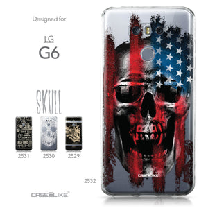 LG G6 case Art of Skull 2532 Collection | CASEiLIKE.com