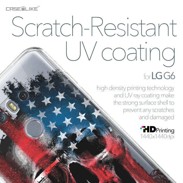 LG G6 case Art of Skull 2532 with UV-Coating Scratch-Resistant Case | CASEiLIKE.com