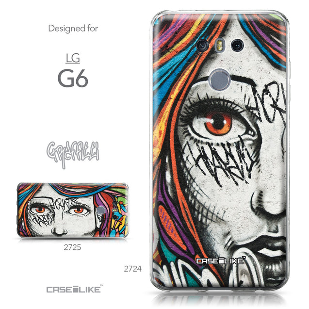 LG G6 case Graffiti Girl 2724 Collection | CASEiLIKE.com