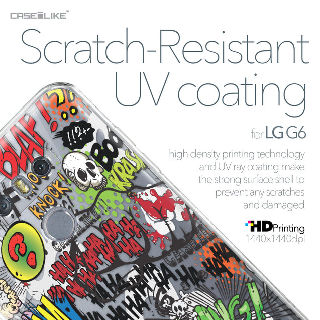LG G6 case Comic Captions 2914 with UV-Coating Scratch-Resistant Case | CASEiLIKE.com
