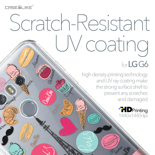 LG G6 case Paris Holiday 3904 with UV-Coating Scratch-Resistant Case | CASEiLIKE.com