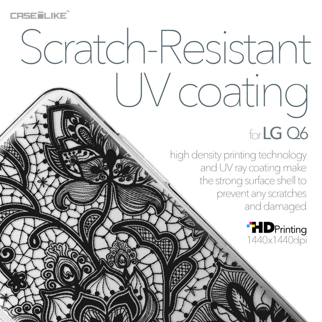 LG Q6 case Lace 2037 with UV-Coating Scratch-Resistant Case | CASEiLIKE.com