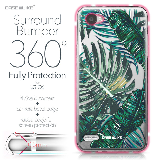LG Q6 case Tropical Palm Tree 2238 Bumper Case Protection | CASEiLIKE.com