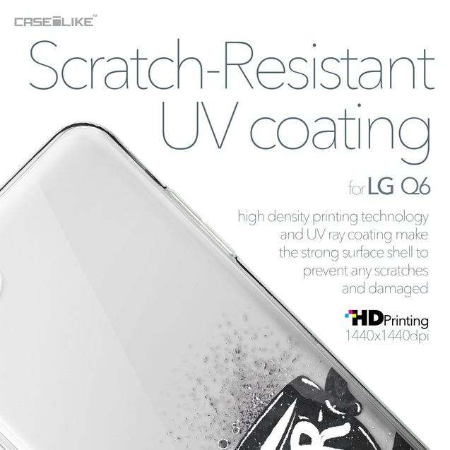 LG Q6 case Quote 2402 with UV-Coating Scratch-Resistant Case | CASEiLIKE.com