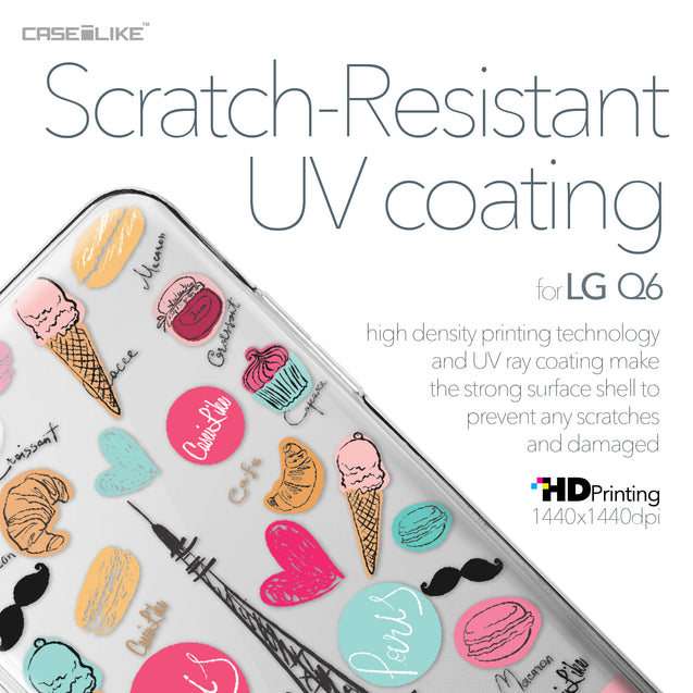 LG Q6 case Paris Holiday 3904 with UV-Coating Scratch-Resistant Case | CASEiLIKE.com