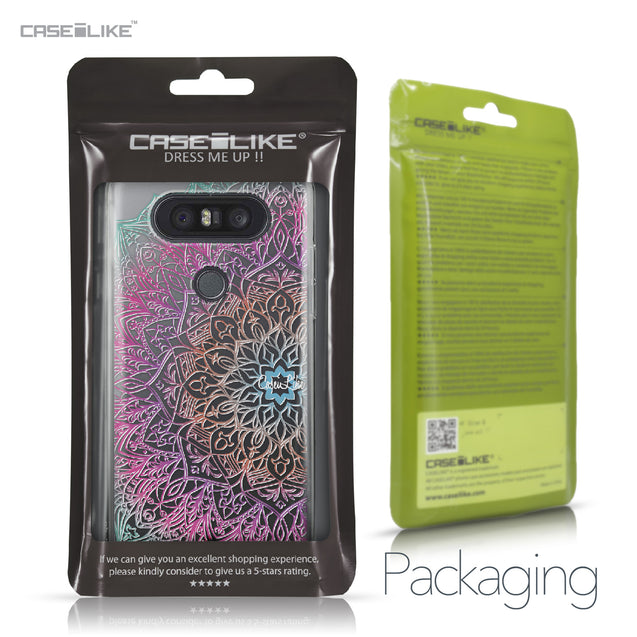 LG Q8 case Mandala Art 2090 Retail Packaging | CASEiLIKE.com