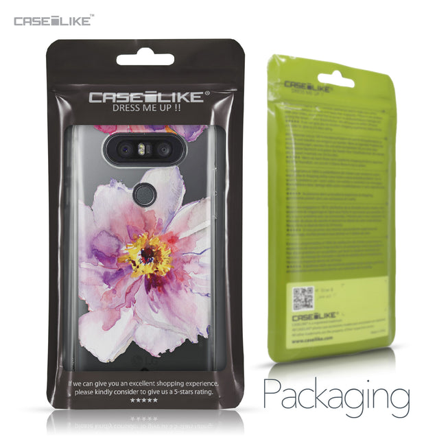 LG Q8 case Watercolor Floral 2231 Retail Packaging | CASEiLIKE.com