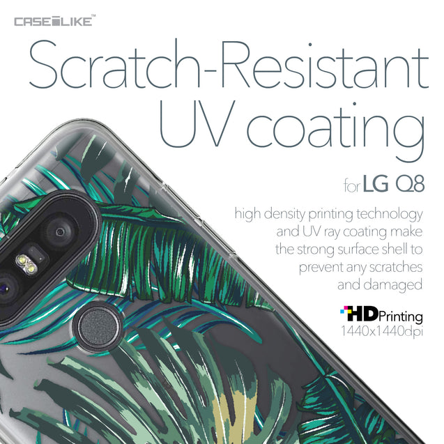 LG Q8 case Tropical Palm Tree 2238 with UV-Coating Scratch-Resistant Case | CASEiLIKE.com
