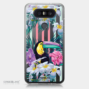 LG Q8 case Tropical Floral 2240 | CASEiLIKE.com