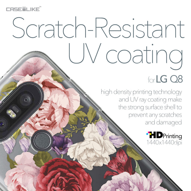 LG Q8 case Mixed Roses 2259 with UV-Coating Scratch-Resistant Case | CASEiLIKE.com