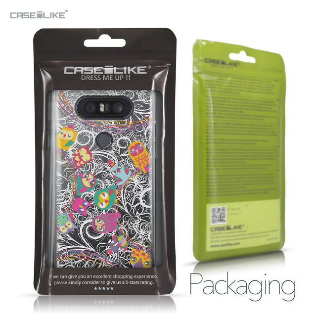 LG Q8 case Owl Graphic Design 3316 Retail Packaging | CASEiLIKE.com