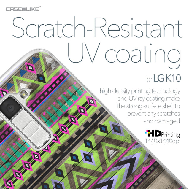 LG K10 case Indian Tribal Theme Pattern 2049 with UV-Coating Scratch-Resistant Case | CASEiLIKE.com