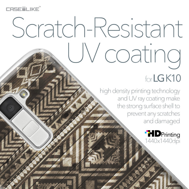LG K10 case Indian Tribal Theme Pattern 2050 with UV-Coating Scratch-Resistant Case | CASEiLIKE.com