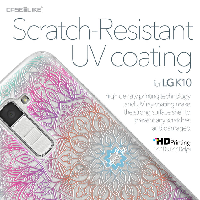 LG K10 case Mandala Art 2090 with UV-Coating Scratch-Resistant Case | CASEiLIKE.com