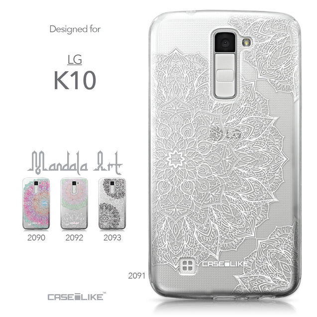 LG K10 case Mandala Art 2091 Collection | CASEiLIKE.com