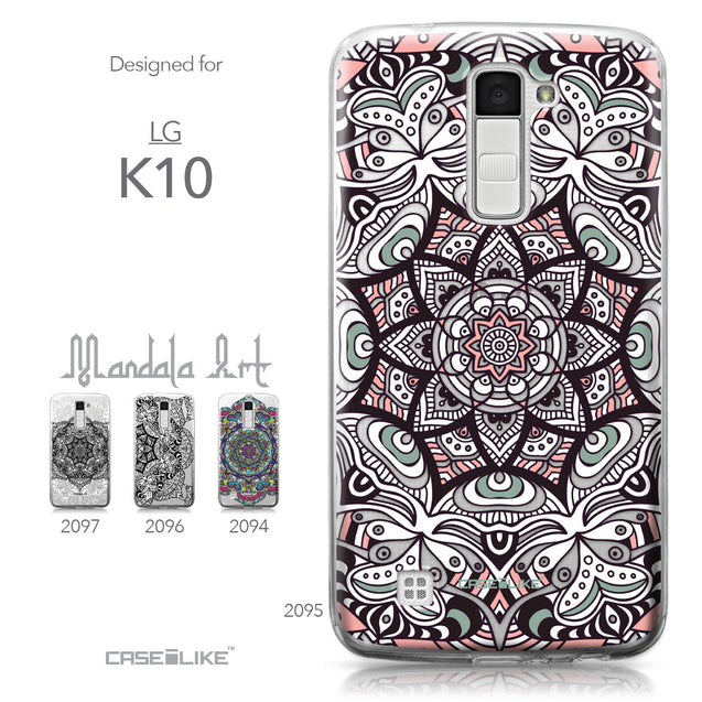 LG K10 case Mandala Art 2095 Collection | CASEiLIKE.com