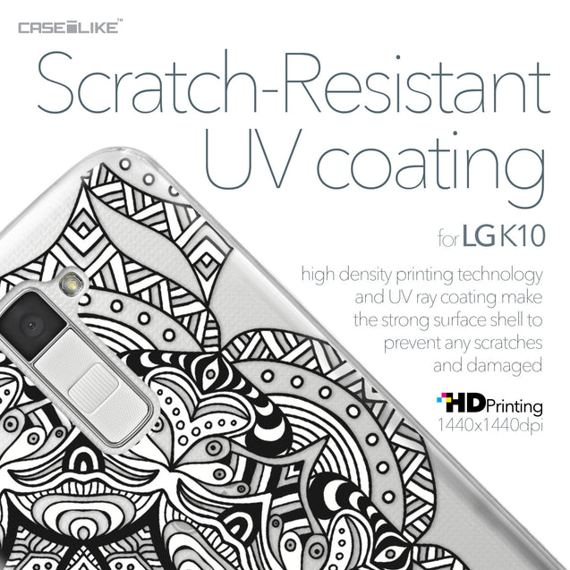 LG K10 case Mandala Art 2096 with UV-Coating Scratch-Resistant Case | CASEiLIKE.com