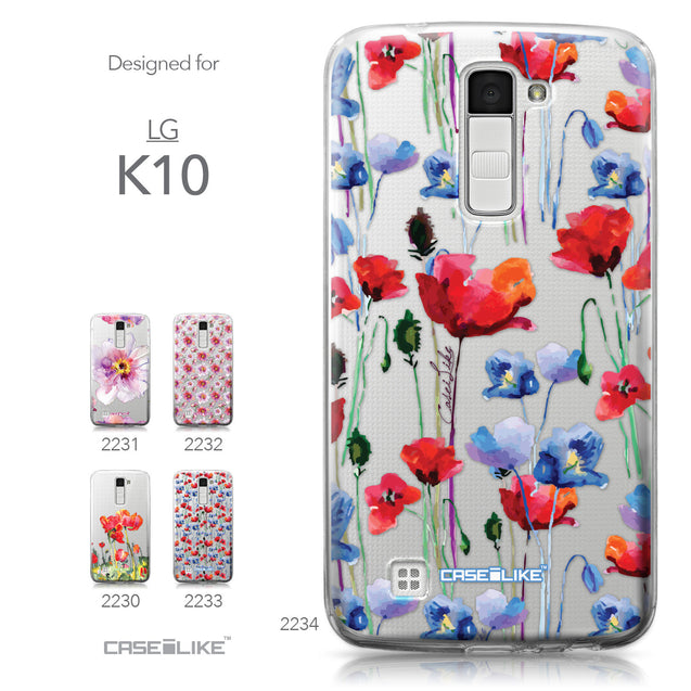 LG K10 case Watercolor Floral 2234 Collection | CASEiLIKE.com