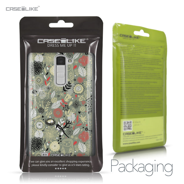 LG K10 case Spring Forest Gray 2243 Retail Packaging | CASEiLIKE.com