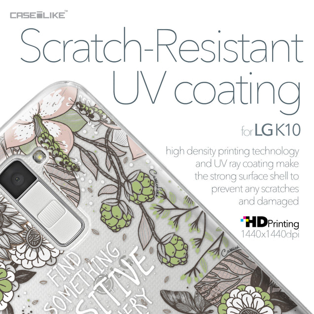 LG K10 case Blooming Flowers 2250 with UV-Coating Scratch-Resistant Case | CASEiLIKE.com