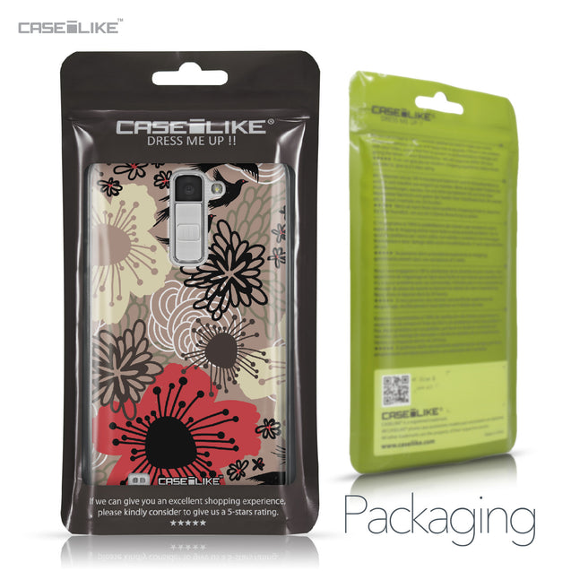 LG K10 case Japanese Floral 2254 Retail Packaging | CASEiLIKE.com