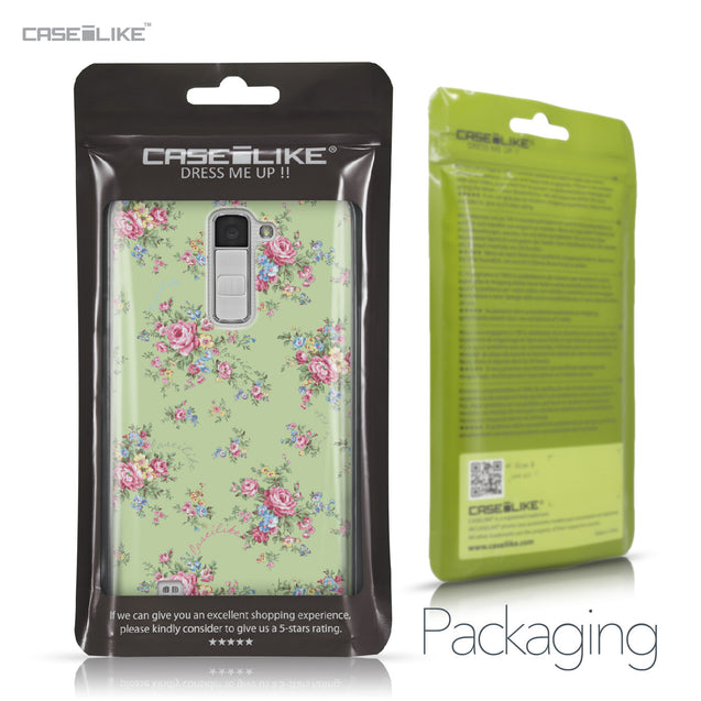 LG K10 case Floral Rose Classic 2262 Retail Packaging | CASEiLIKE.com
