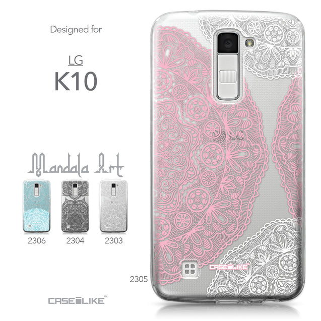 LG K10 case Mandala Art 2305 Collection | CASEiLIKE.com