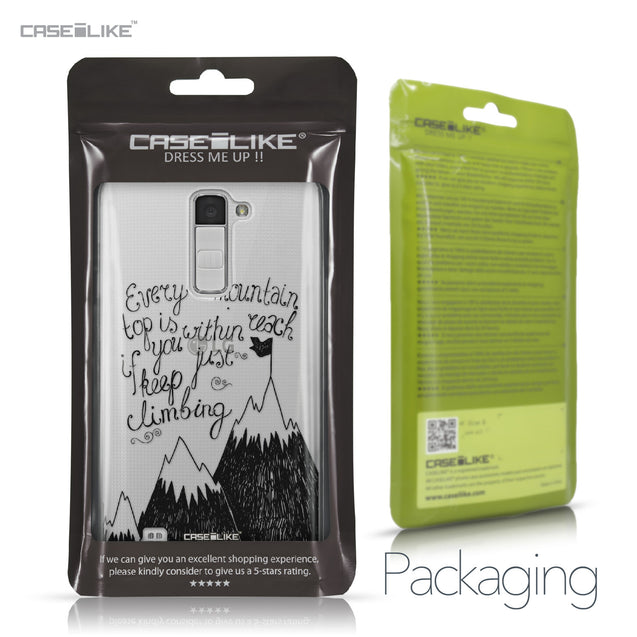 LG K10 case Quote 2403 Retail Packaging | CASEiLIKE.com