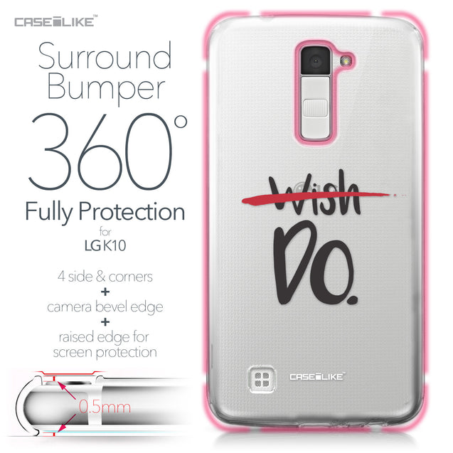 LG K10 case Quote 2407 Bumper Case Protection | CASEiLIKE.com