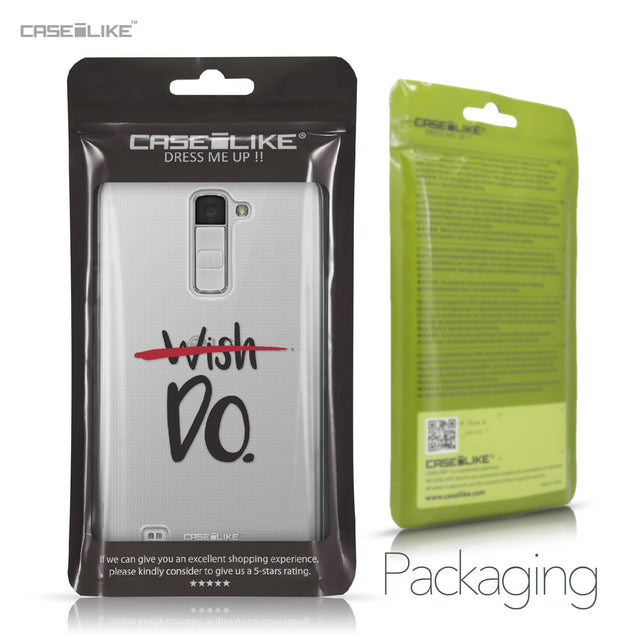 LG K10 case Quote 2407 Retail Packaging | CASEiLIKE.com