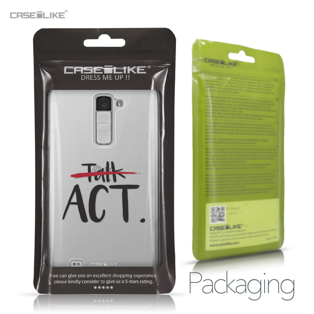 LG K10 case Quote 2408 Retail Packaging | CASEiLIKE.com