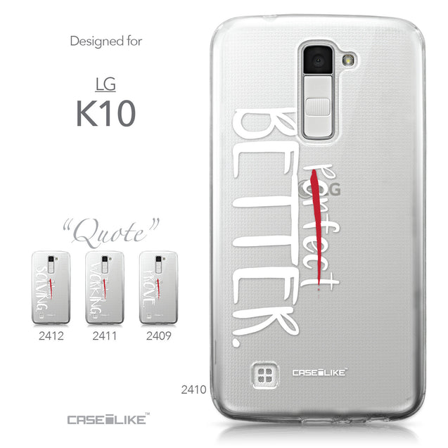 LG K10 case Quote 2410 Collection | CASEiLIKE.com