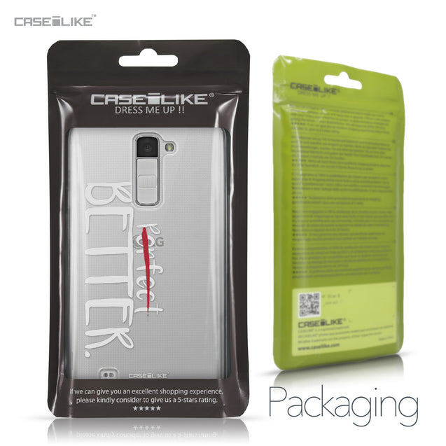 LG K10 case Quote 2410 Retail Packaging | CASEiLIKE.com