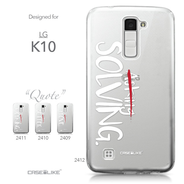 LG K10 case Quote 2412 Collection | CASEiLIKE.com