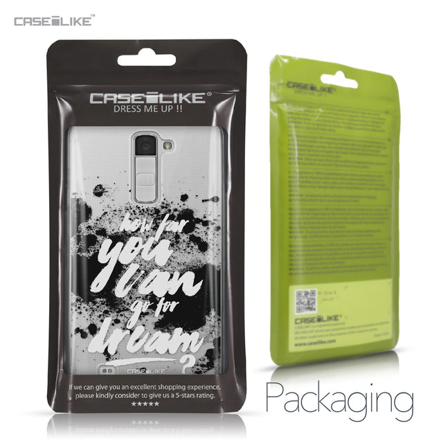 LG K10 case Quote 2413 Retail Packaging | CASEiLIKE.com