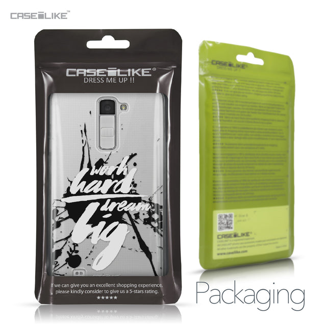 LG K10 case Quote 2414 Retail Packaging | CASEiLIKE.com
