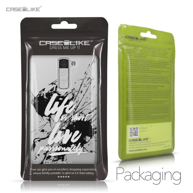 LG K10 case Quote 2416 Retail Packaging | CASEiLIKE.com