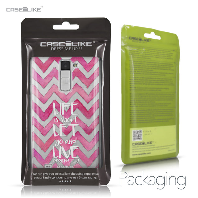 LG K10 case Quote 2419 Retail Packaging | CASEiLIKE.com