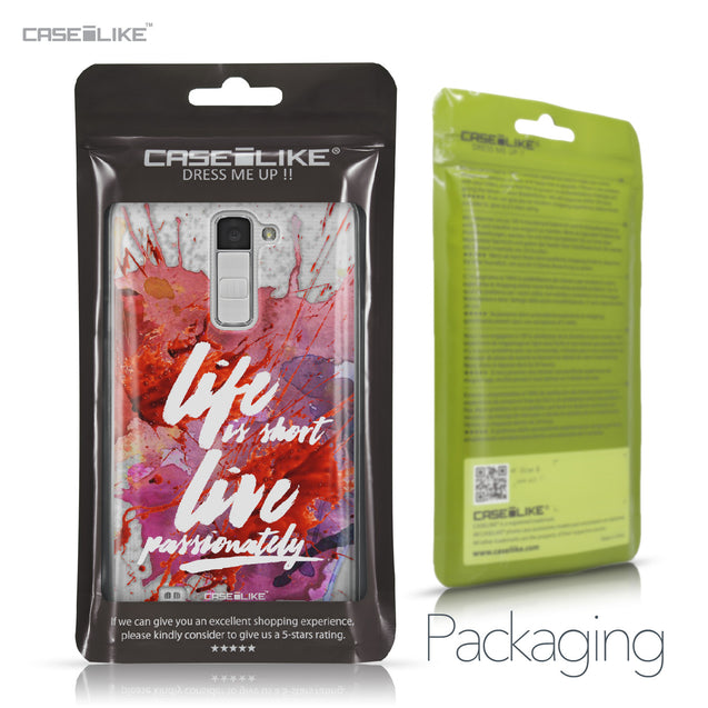LG K10 case Quote 2423 Retail Packaging | CASEiLIKE.com