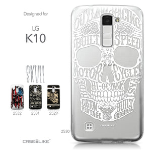 LG K10 case Art of Skull 2530 Collection | CASEiLIKE.com